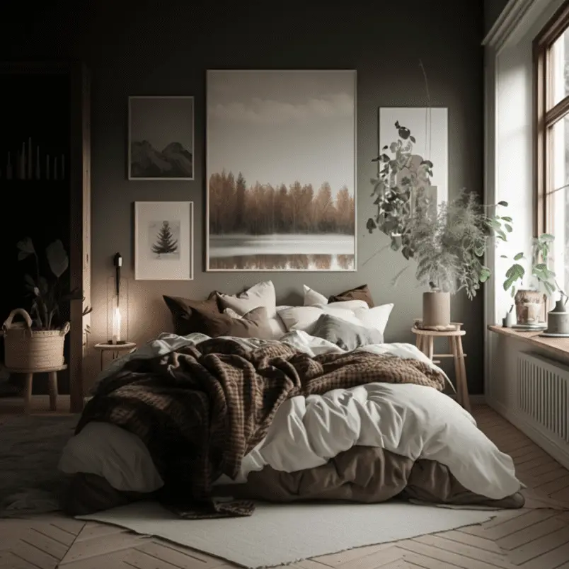 Bed room design ideas earth tones earthy