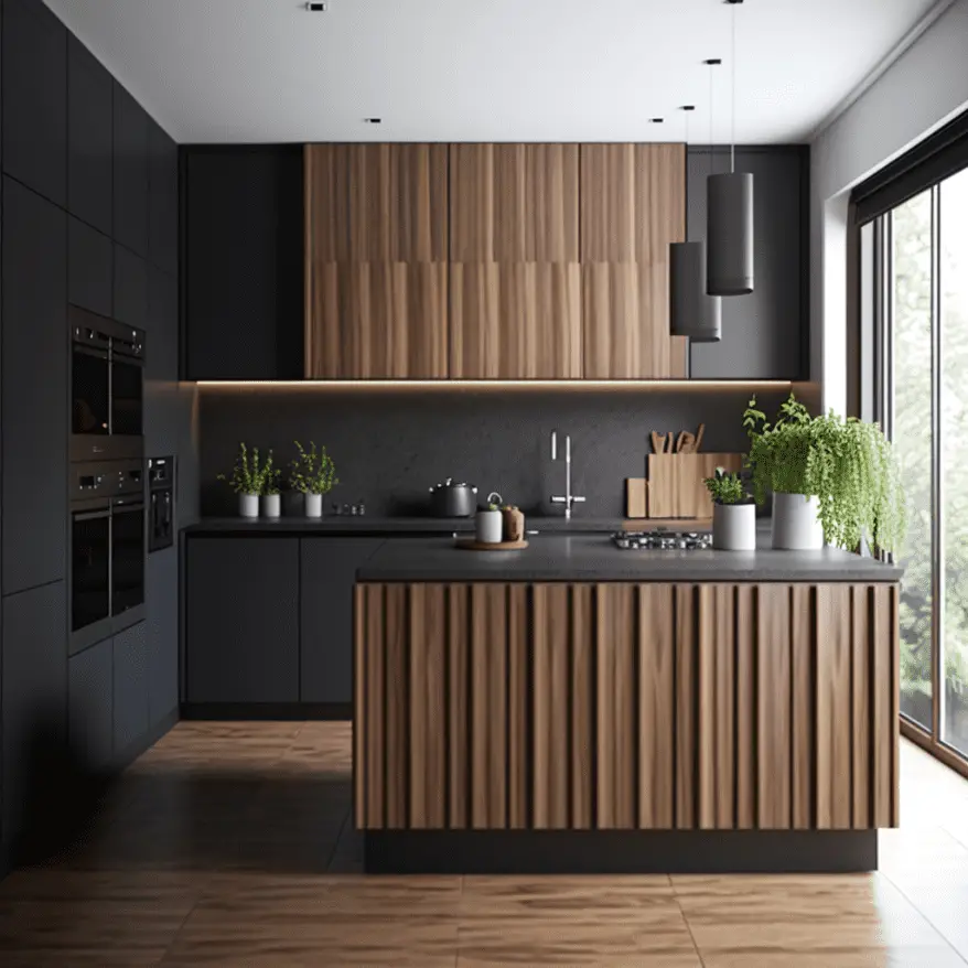 Kitchen design idea sustainable materials