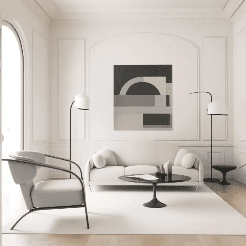 French modernism interior design