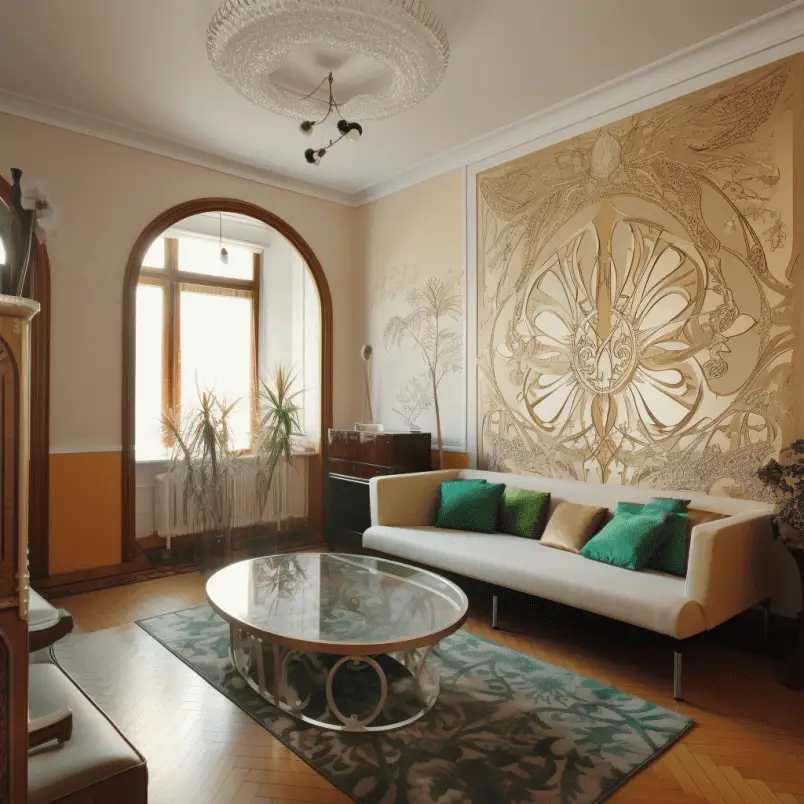 art nouveau interior design