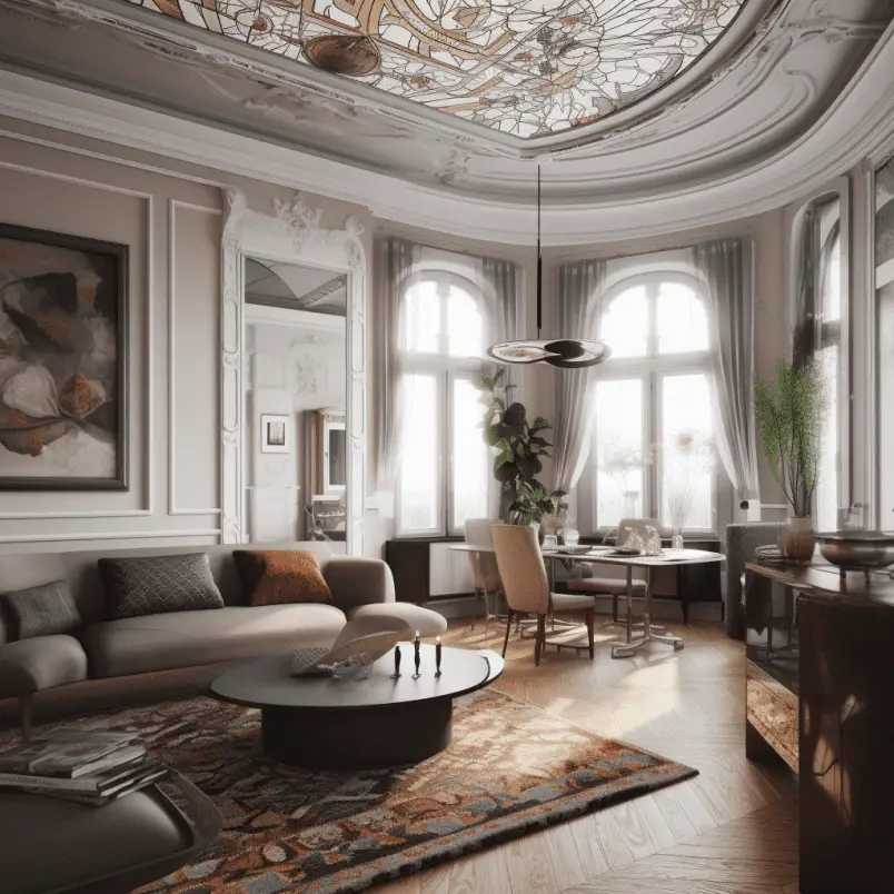 art nouveau interior design