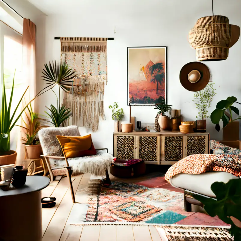 Bohemian interior design