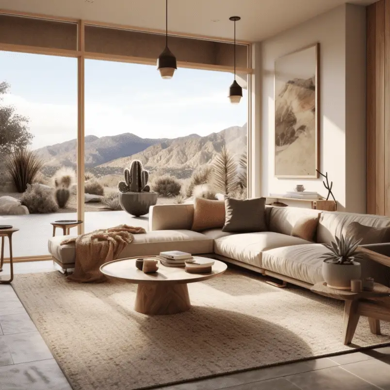 desert modern interior design