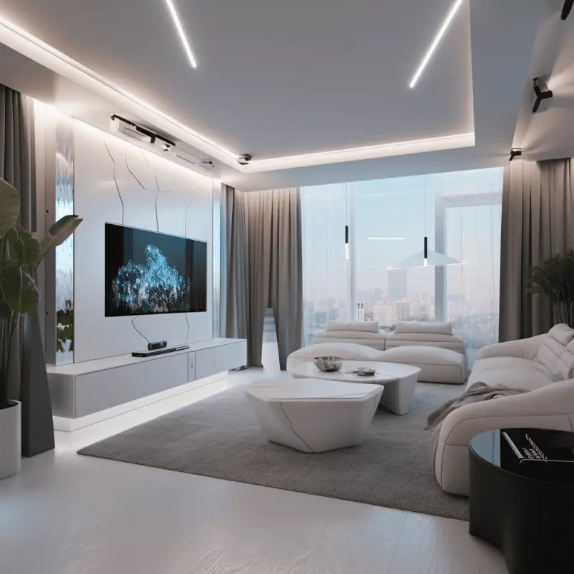 Revamp Your Space with Futuristic High Tech Interior Design - Ignite ...