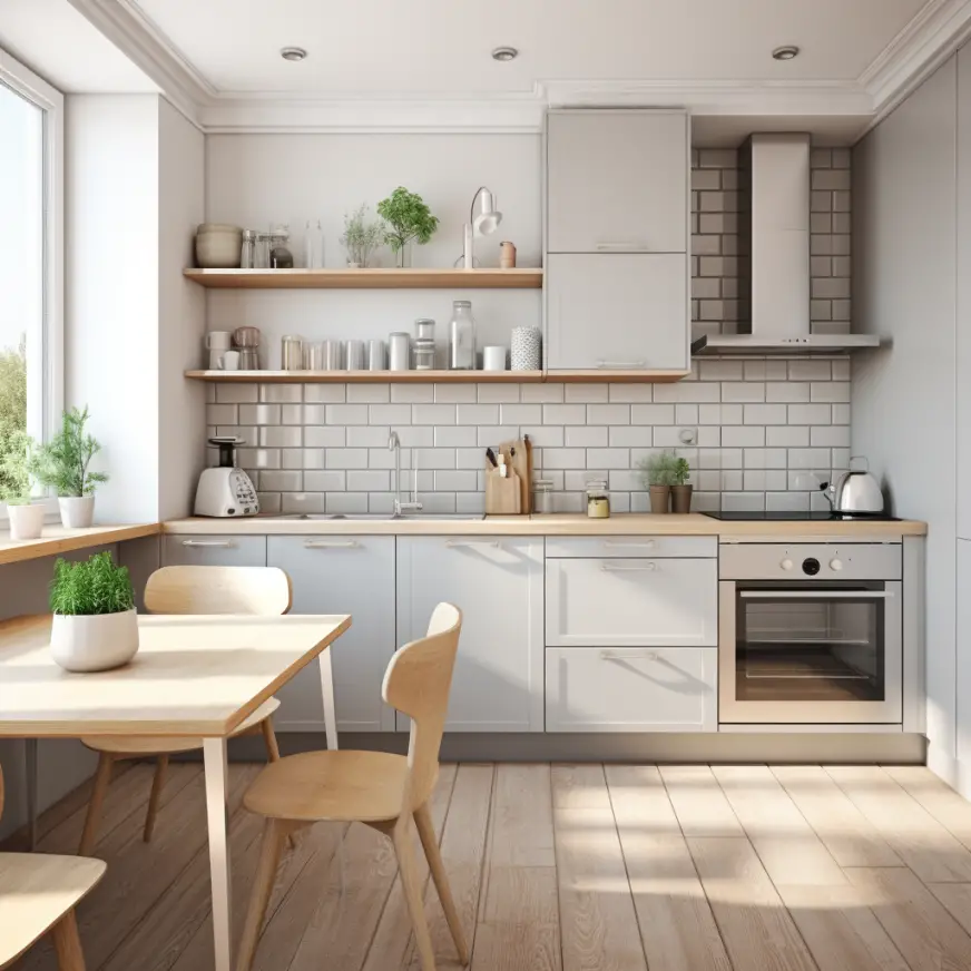 Scandi style kitchen