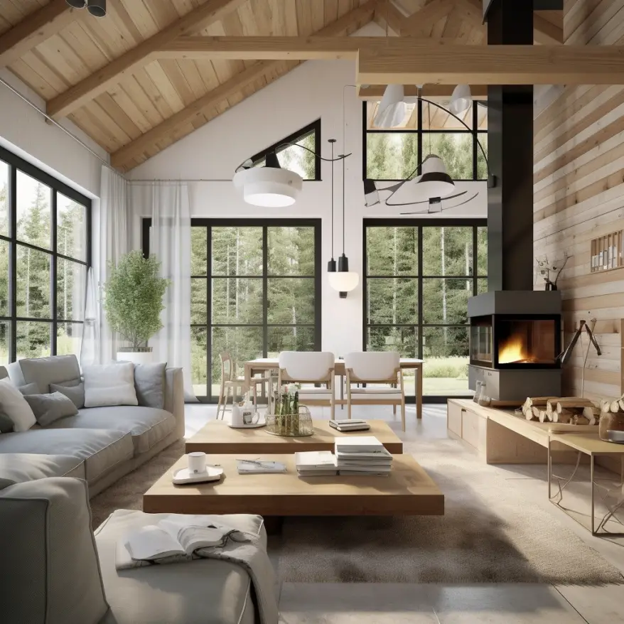 Modern Cottage interior design