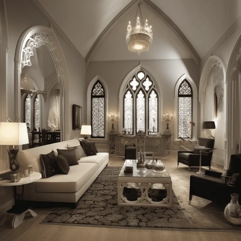 Gothic revival interior design