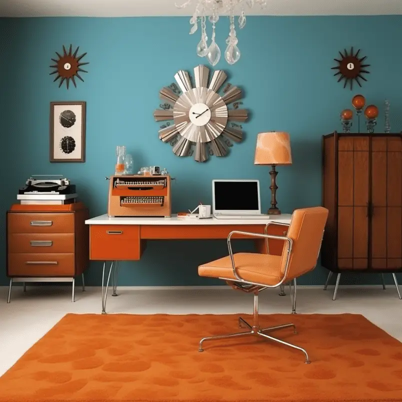 Retro interior design