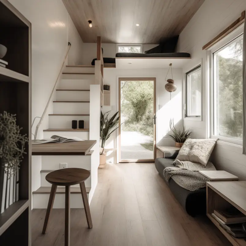 minimalistic tiny house