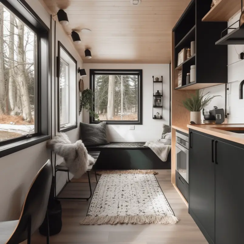 minimalistic tiny house
