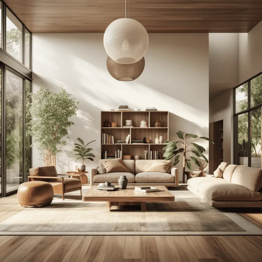 interior design trends 2024: Earth tones