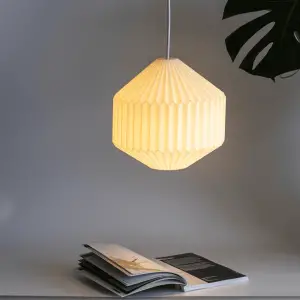 Japandi Origamni lamp on etsy