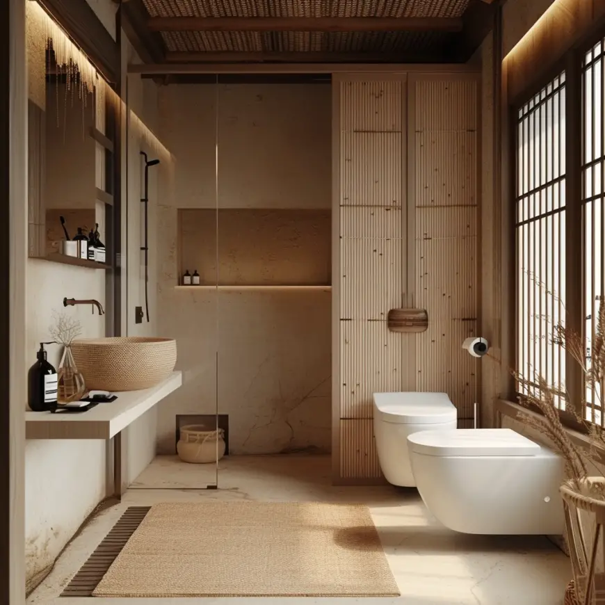 Japandi Bathroom