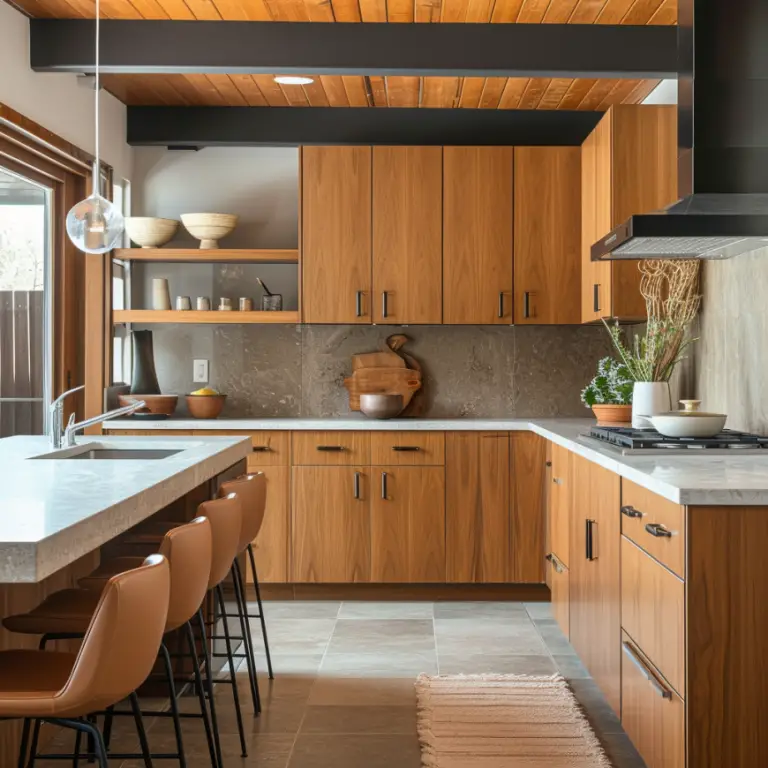 Mid-Century Modern Kitchen: Ultimate Guide to Colors, Materials, and