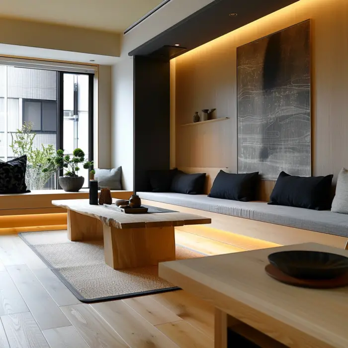 Modern Japanese interior design