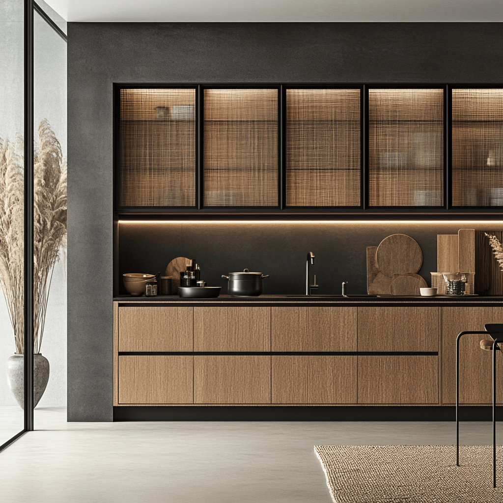 Japandi kitchen furniture