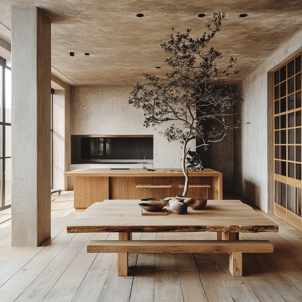 japandi interior design furniture